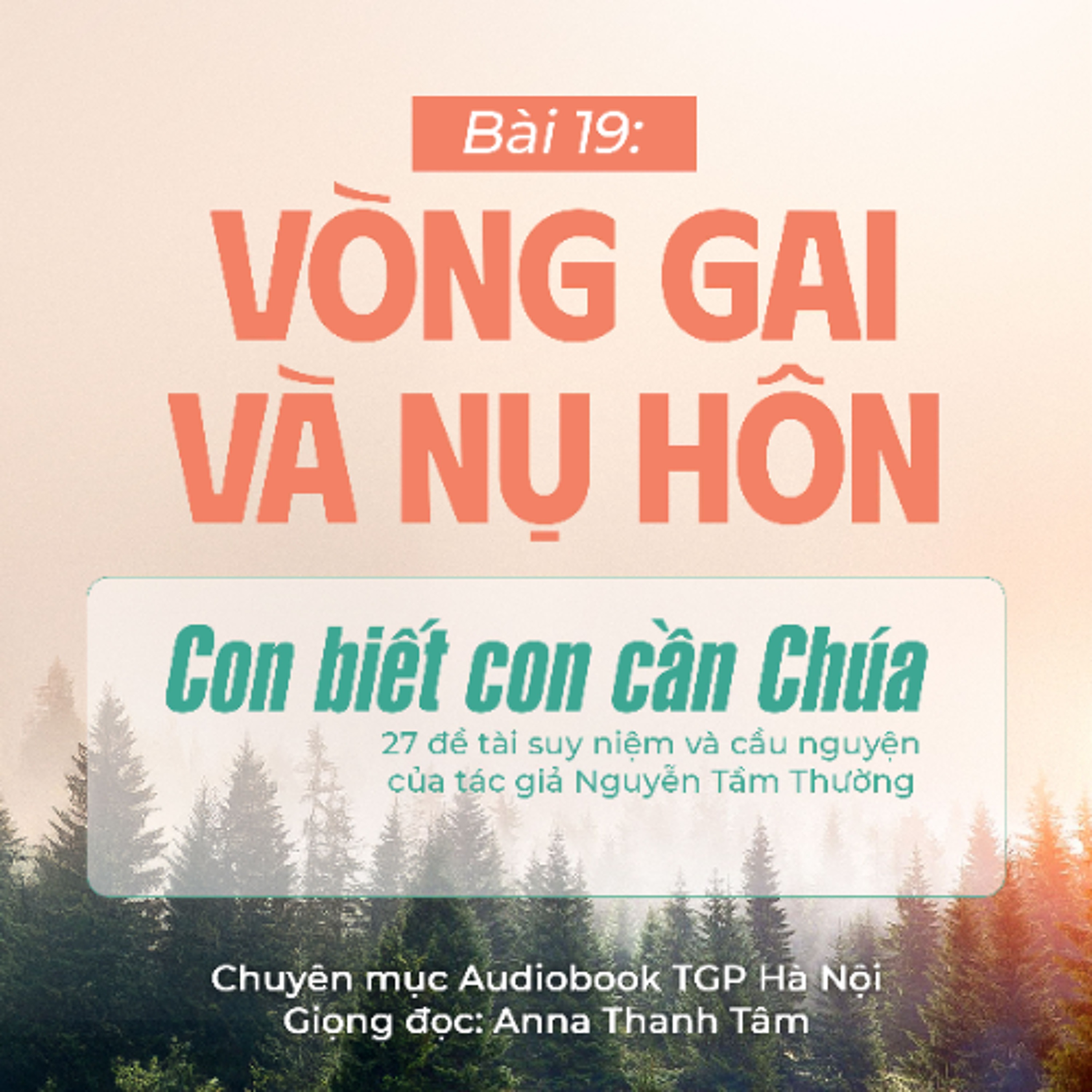 #19 Vòng gai và nụ hôn || Con biết con cần Chúa || Tác giả Nguyễn Tầm Thường episode artwork
