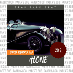 SAD DARK TRAP TYPE BEAT I ALONE I PROD BY PABERS 808