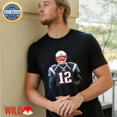 Tom Brady 12 New England Patriots TB12 The Goat Tour signature shirt