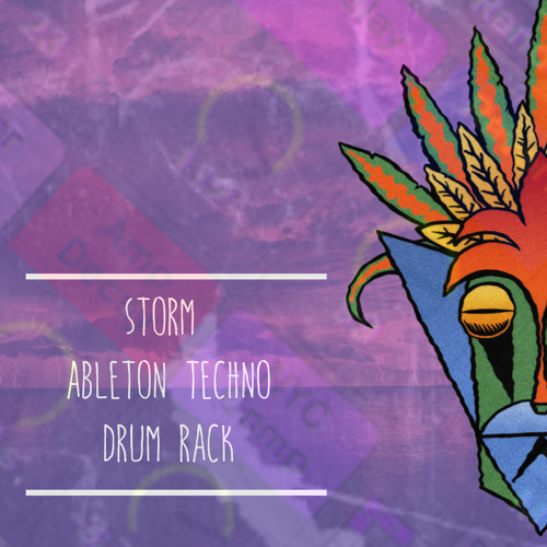 Stream Storm Ableton Techno Drum Rack by wearemindflux Listen online