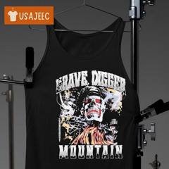 Skeleton Grave Digger Mountain Shirt