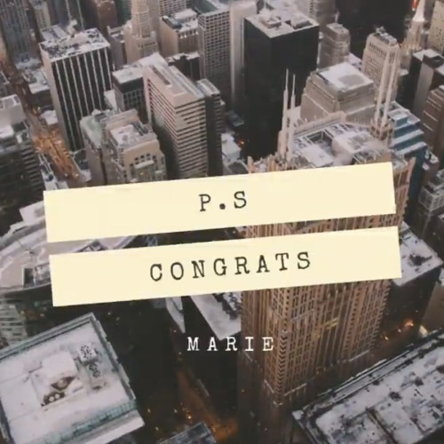 Congrats