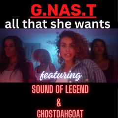 all that she wants G.NAS.T  featuring Sound Of Legend , GhostDahGoat
