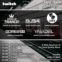 JuPe Live @ Sunday Raid Train #10 (24-04-2022)