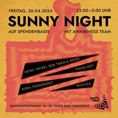 PsyTechno | Sunny Night @ Sunny High Club Stuttgart | 27.04.24 | Maintime Madness
