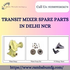 Transit Mixer Spare Parts In Delhi NCR