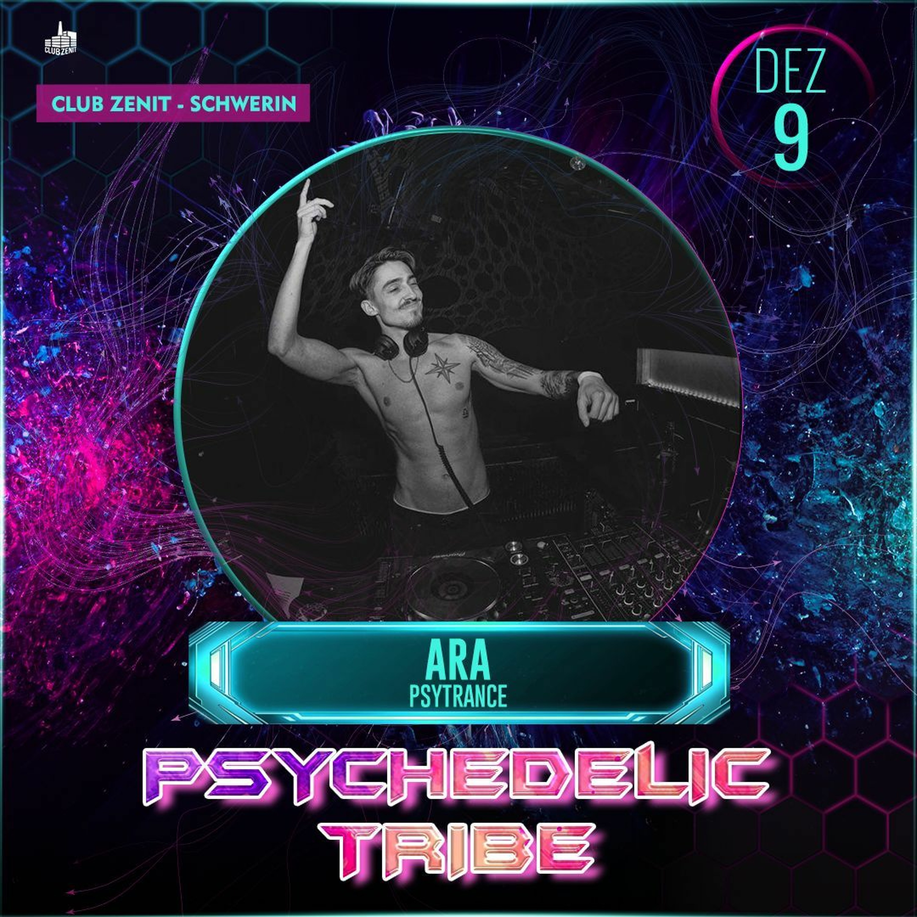 Psychedelic Tribe - Club Zenit 09.12.2023 episode artwork