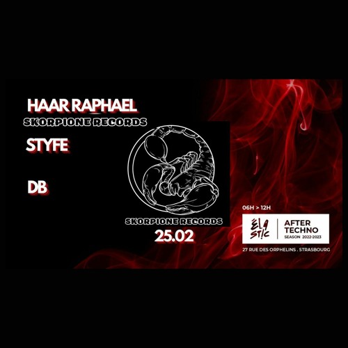 After Techno @L'Elastic Bar Strasbourg 25/02/23 Raphael Haar HardTechno Dj set 150 Bpm