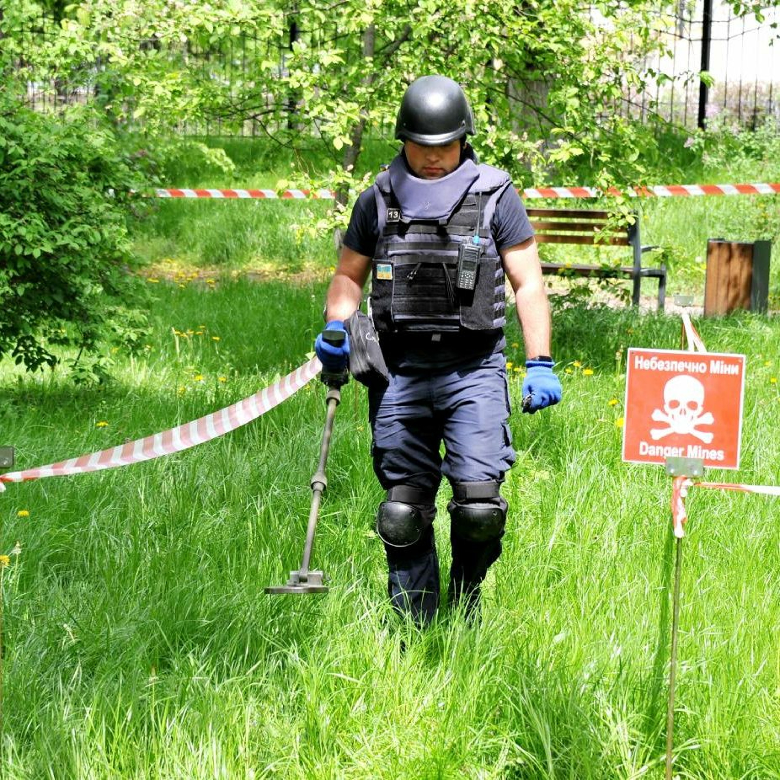 cover of episode War in Ukraine:  major demining effort needed to rid Ukraine of ongoing threat