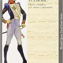 ACCESS EBOOK 💝 L'elisir d'amore: Vocal Score (Ricordi Opera Vocal Score) by Gaetano