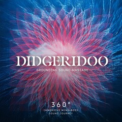 Didgeridoo Grounding Sound massage with Ocean waves [360° HEADSET EXPERIENCE]