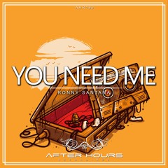 Ronny Santana - You need me (Original mix) AHR186