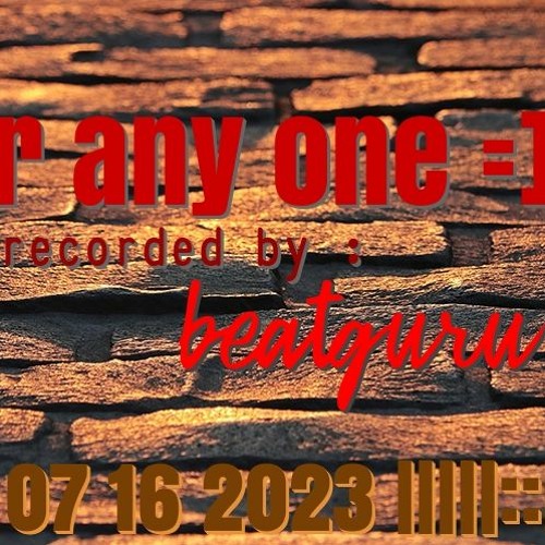 [for Any One = ]  Beatguru