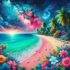 on the beach of galaxi