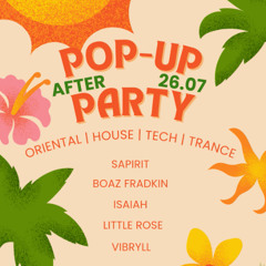 DJ Vibryll - Pop-Up Party (26.7.25) (Prog\Psy)