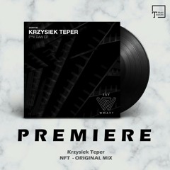 PREMIERE: Krzysiek Teper - NFT (Original Mix) [SAY WHAT?]