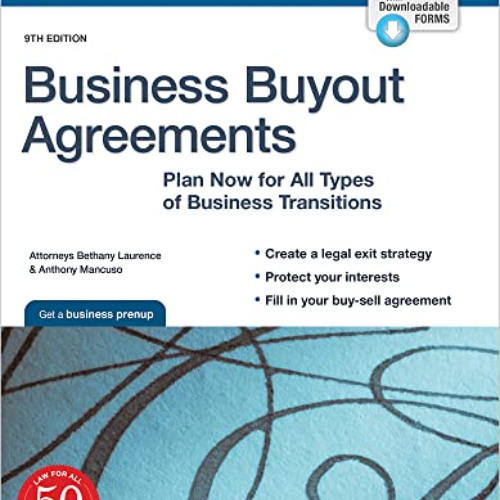 [VIEW] EBOOK 📝 Business Buyout Agreements: Plan Now for All Types of Business Transi