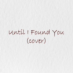 [COVER] Bennie Rocket - 'Until I Found You (Stephen Sanchez)' Acapella Cover
