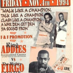 CLASSIC! KING ADDIES VS FRIGO DIGITAL, NOV 1994 USA, FEAT BABYFACE & MATTERHORN