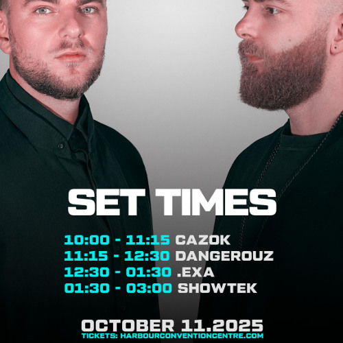 Live at HECC Vancouver Opening for Showtek Oct 11