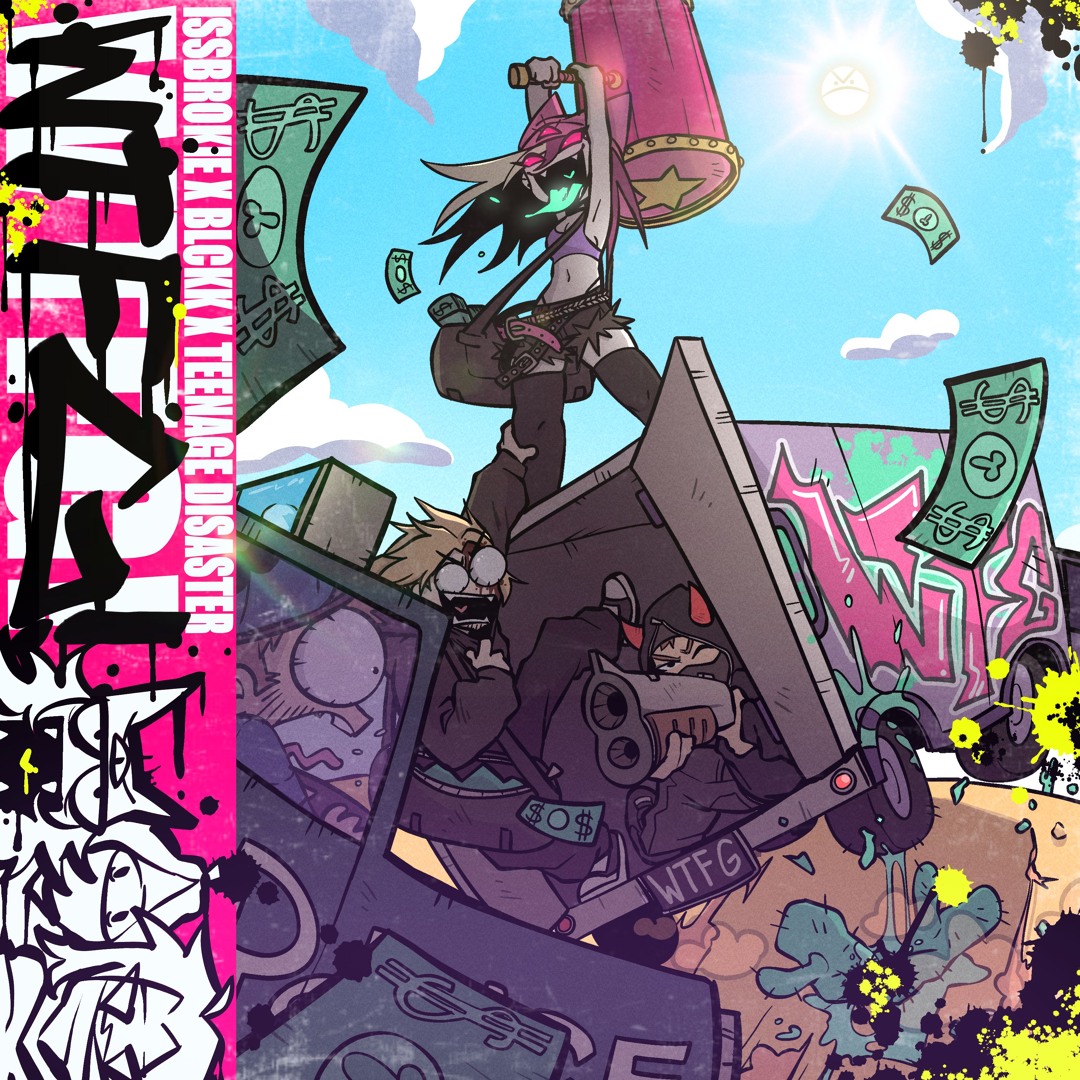 Listen to ISSBROKIE - WTFG! (ft. blckk X teenage disaster) (prod