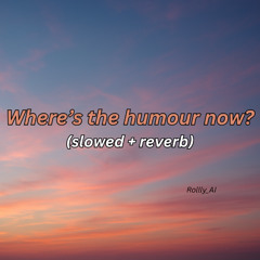 Where’s the Humour Now [Slowed + Reverb]