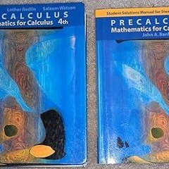 ⭿ READ [PDF] ⚡ Precalculus: Mathematics for Calculus (with CD-ROM, BCA