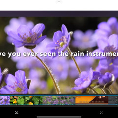 Have you ever seen the Rain with GarageBand