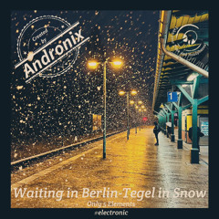 Waiting in Berlin-Tegel in Snow