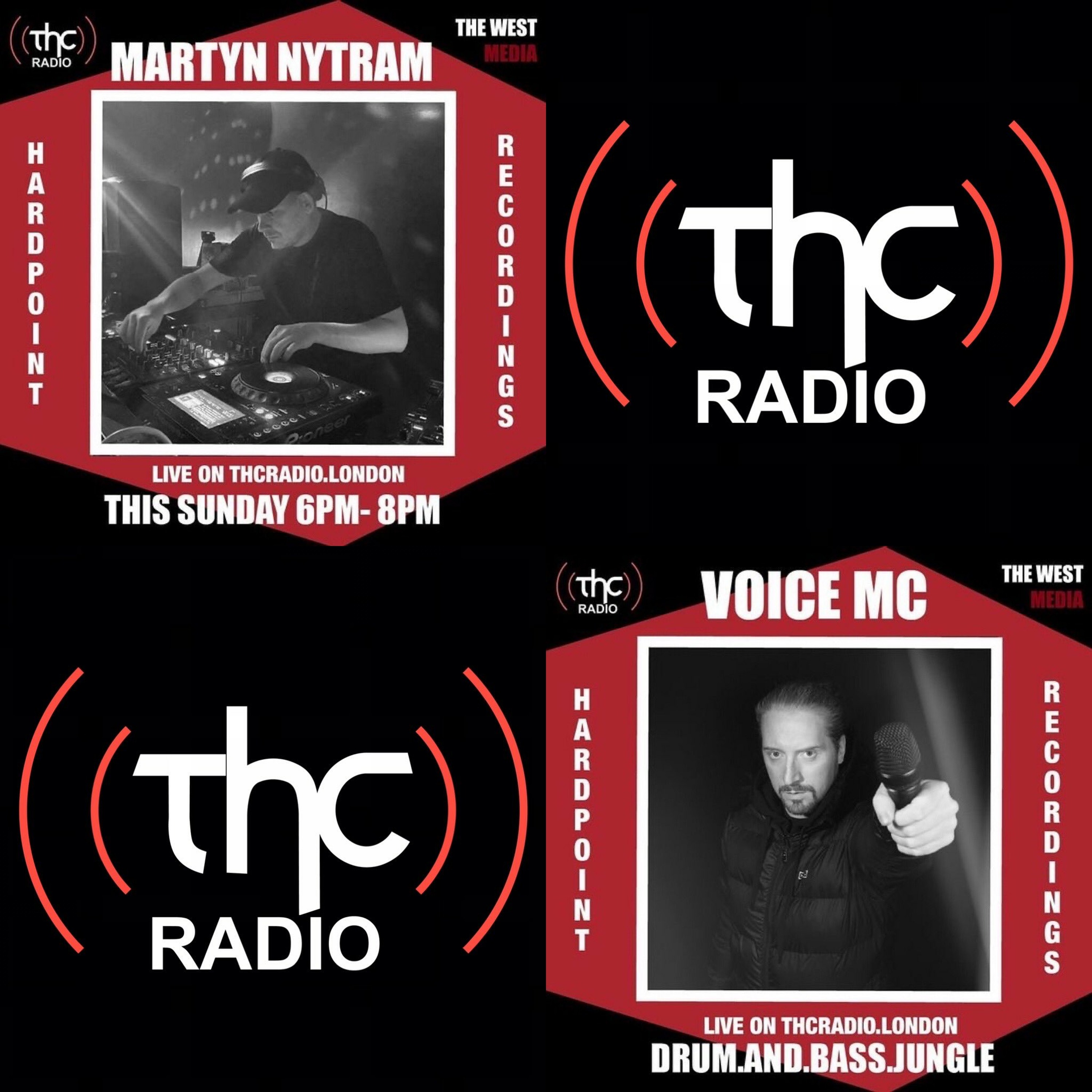 Hardpoint Recordings Showcase - Martyn Nytram & VoicemC - THC Radio 6 2 22