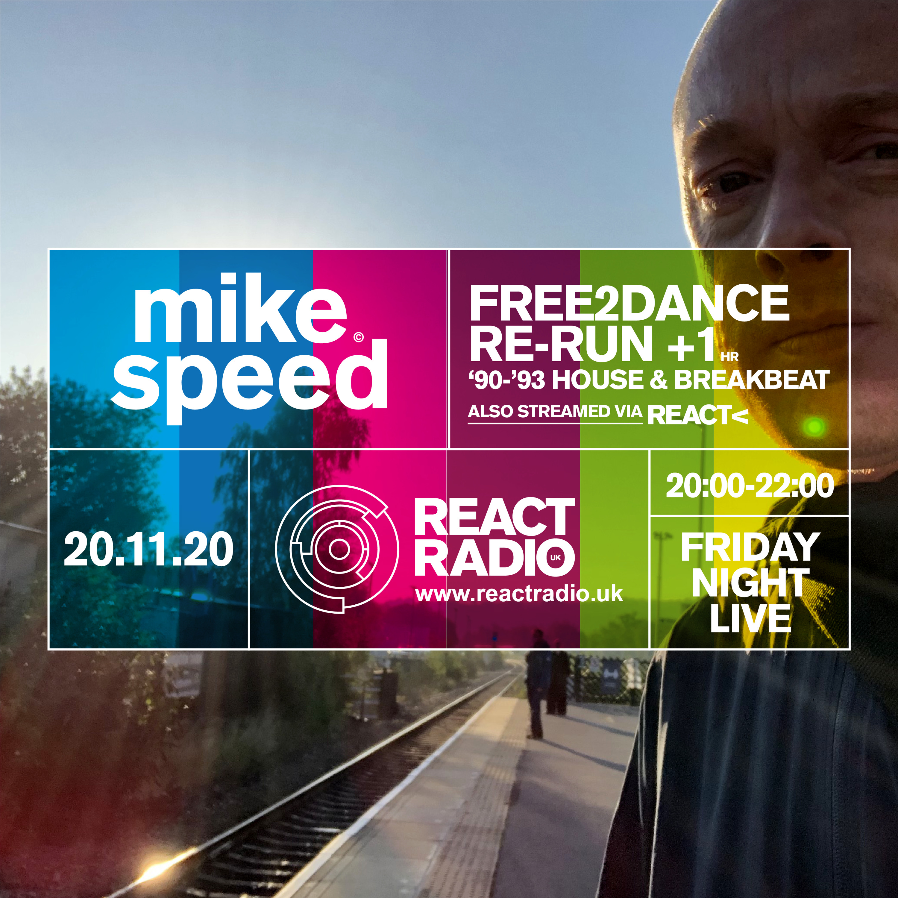 Mike Speed | React Radio UK Show | www.reactradio.uk | Underground & Oldskool Beats