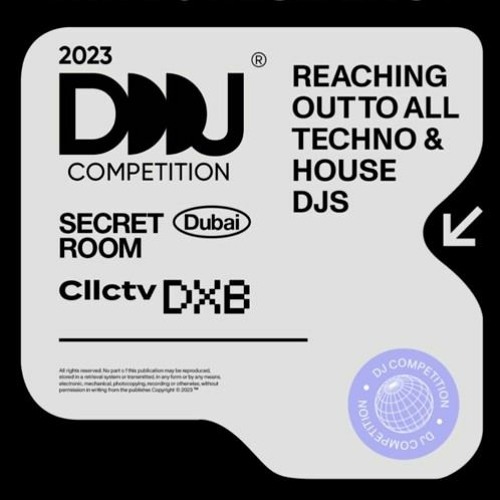 Secret Room x cllctv_dxb DJ Competition