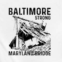 Baltimore strong maryland bridge draw shirt