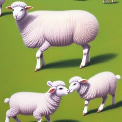 10. Frolicking Lambs