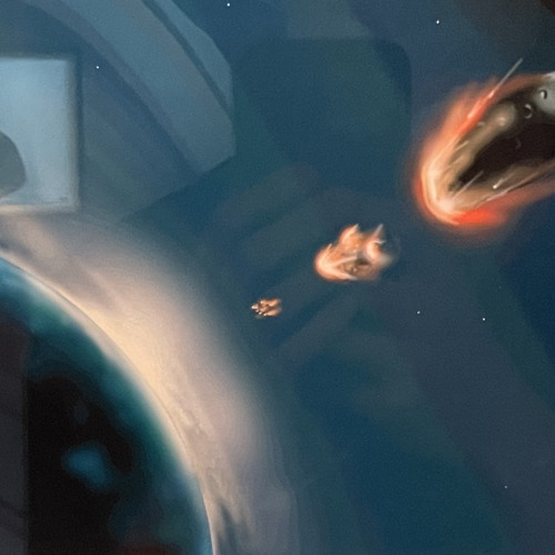 A Night Walk in Space