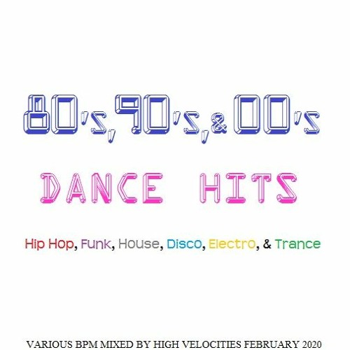 Stream 80s, 90s, & 00s Dance Mix (DJ MIX, FEB 2020) by High Velocities ...