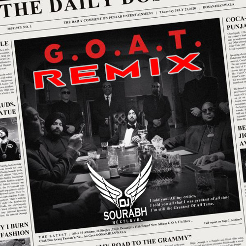 G.O.A.T Diljeet Doshanj Bhangra MAshup 2020