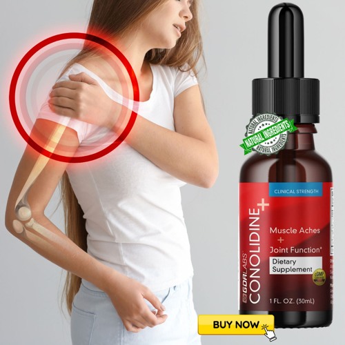 3 Pack) Conolidine for Pain Drops, Conolidine Joint Support Reliever Supplement All-Natural for Movement, Conolidine 1 Relief Drops, 1000 mg for