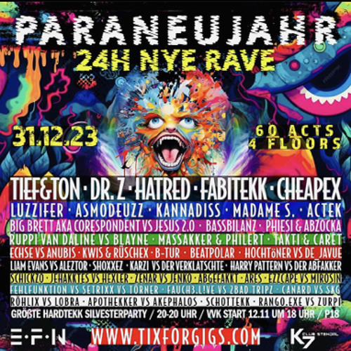 Abzocka & Phiesi @Paraneujahr K7 Stendal 31.12.23 [LIVE AUFNAHME]