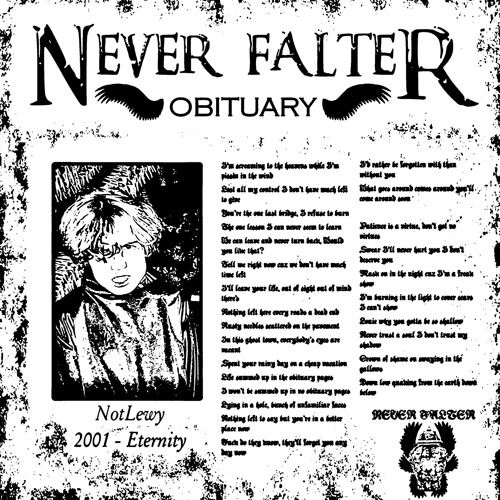 NEVER FALTER (prod. 99drowntown)