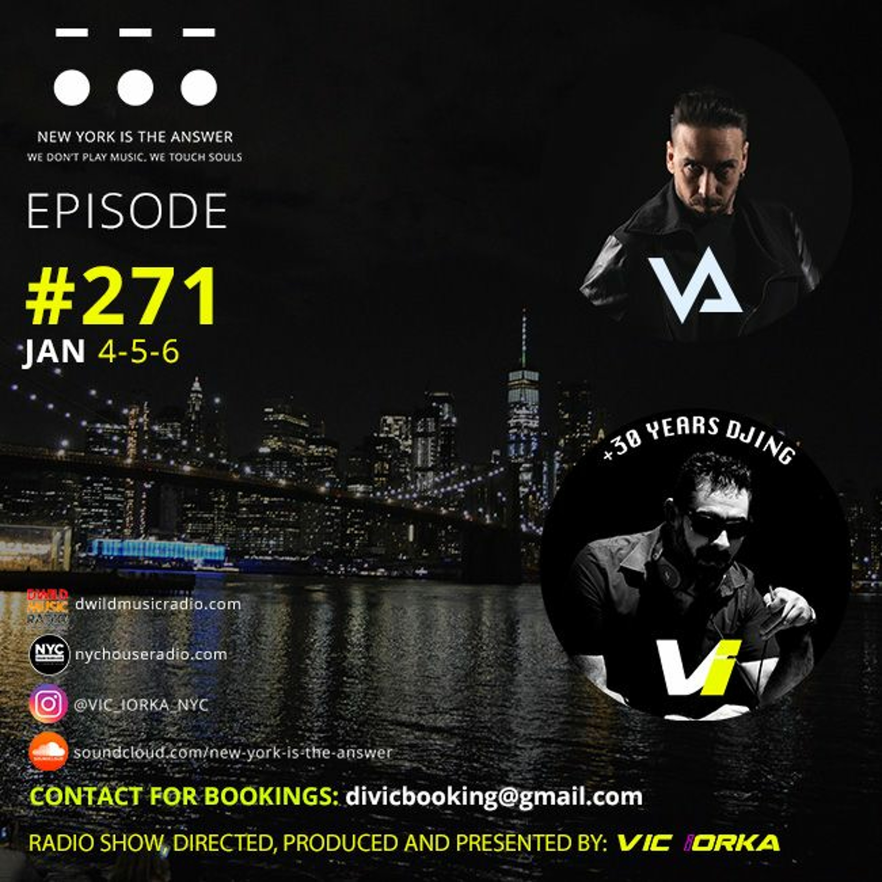 NYITA - S7 - E271 - VIC IORKA - CRISTIAN VARELA - JAN 4-5-6 episode artwork
