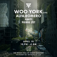 Pierre Zet | Avant-Gardner Kings Hall | Mind Matter with Woo York & Alfa Romero | Apr 20, 2024