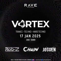 Joshen Hard Techno Mix - LIVE @ VORTEX, Rave Singapore 17/01/25