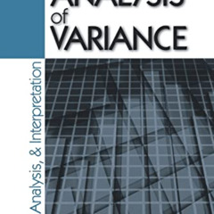 [Download] PDF 📑 Introduction to Analysis of Variance: Design, Analyis & Interpretat