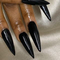 black nails