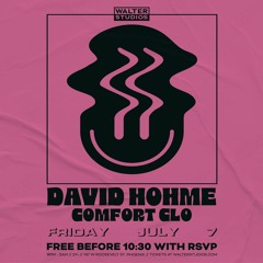 DJ Set - Comfort Clo @ David Hohme & Comfort Clo at Walter Studios