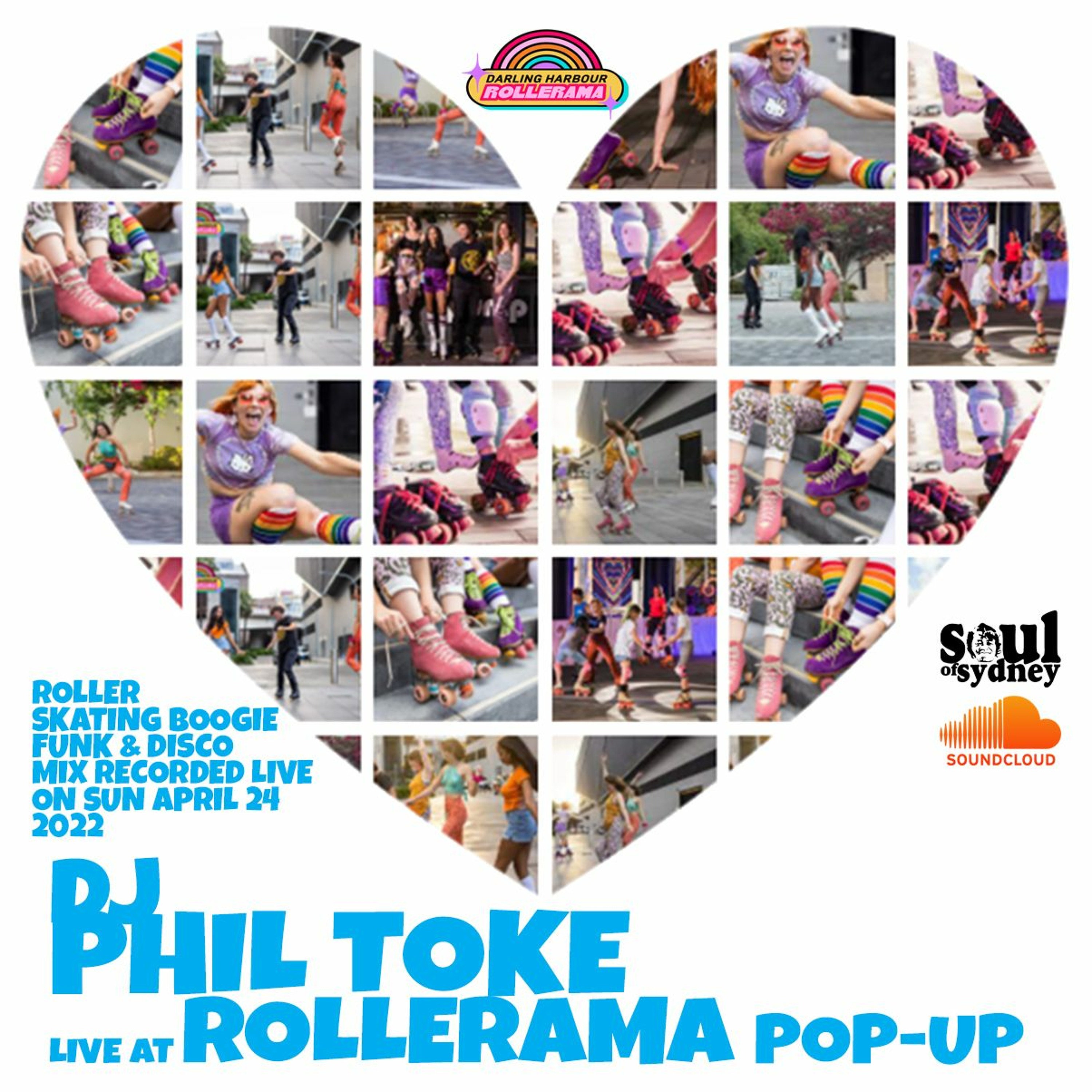 PHIL TOKE live at ROLLERAMA POP-UP (Apr 24) - Roller Boogie Disco Funk | SOS 390