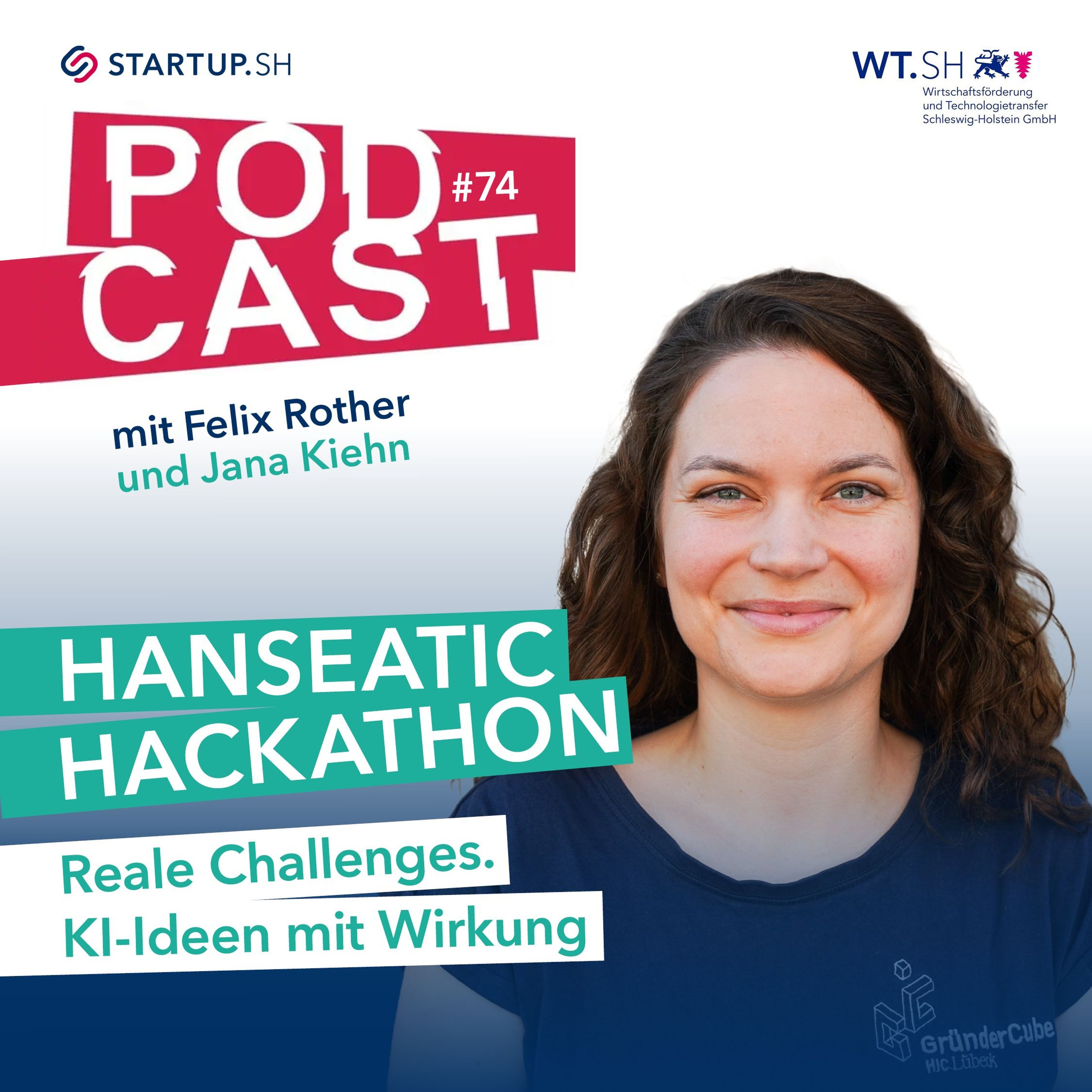 #74 Hanseatic Hackathon - Reale Challenges. KI-Ideen mit Wirkung / Dr. Jana Kiehn episode artwork