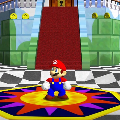 Super Mario 64 - Inside The Castle (Remastered)