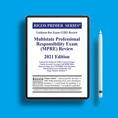 Rigos Primer Series Uniform Bar Exam (UBE) Review Multistate Professional Responsibility Exam (